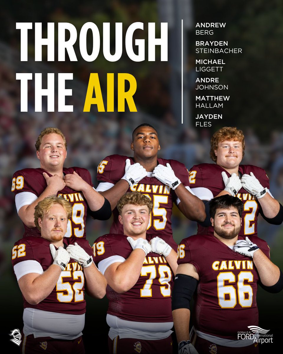 CalvinKnightsFB's tweet photo. 🏆 PLAYER OF THE GAME.
Carson Schnurstein, Trevor Martens, Caiden Bolduc and Kaden McCullough

🛡️ DEFENSIVE PLAYER OF THE GAME.
Peter Markvluwer

🏈 THROUGH THE AIR.
Andrew Berg, Brayden Steinbacher, Michael Liggett, Andre Johnson, Matthew Hallam and Jayden Fles

#Champions4Life https://t.co/xMWaBziGNK