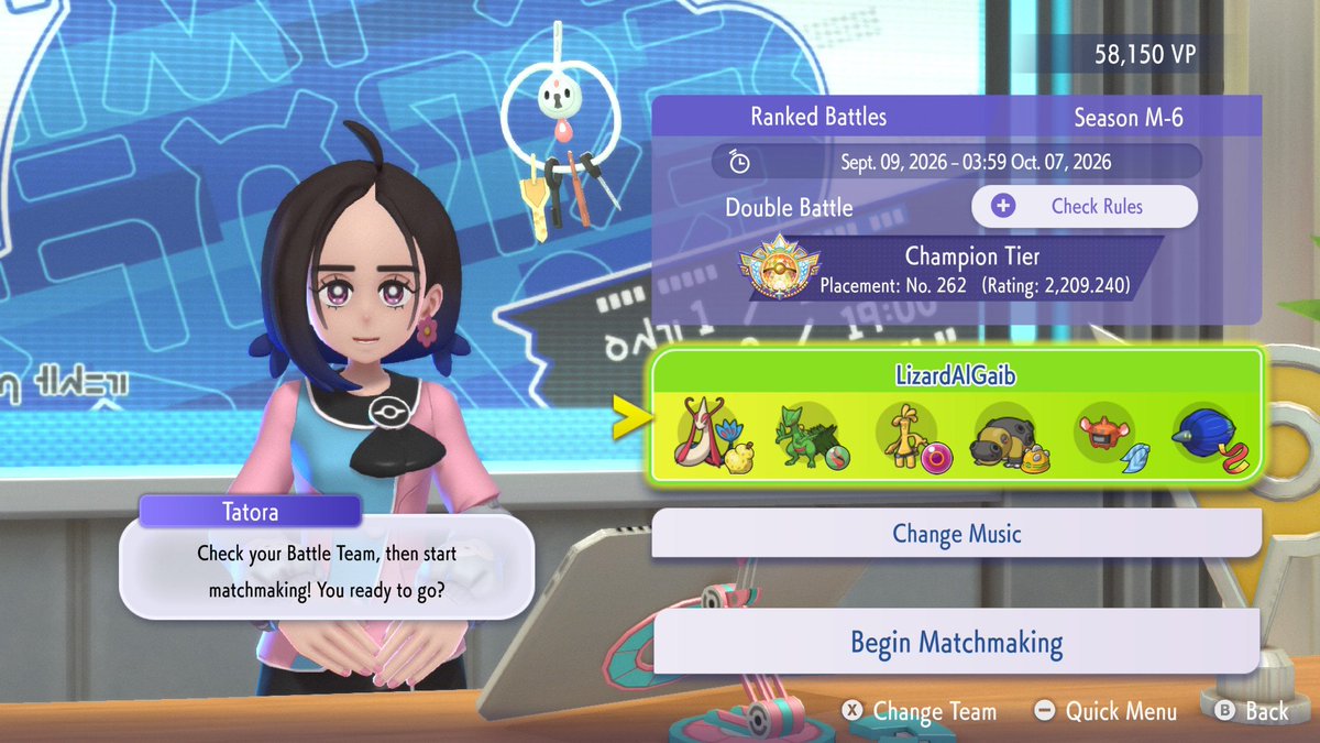 DesuVGC's tweet photo. Just hit Champion tier with a team built during the Livestream featuring both Mega Sceptile and Hippowdon. The team felt wayyy more good than I was expecting and I might consider to further improve it.

Rental below! 👇 https://t.co/Rq9cjU9KdU