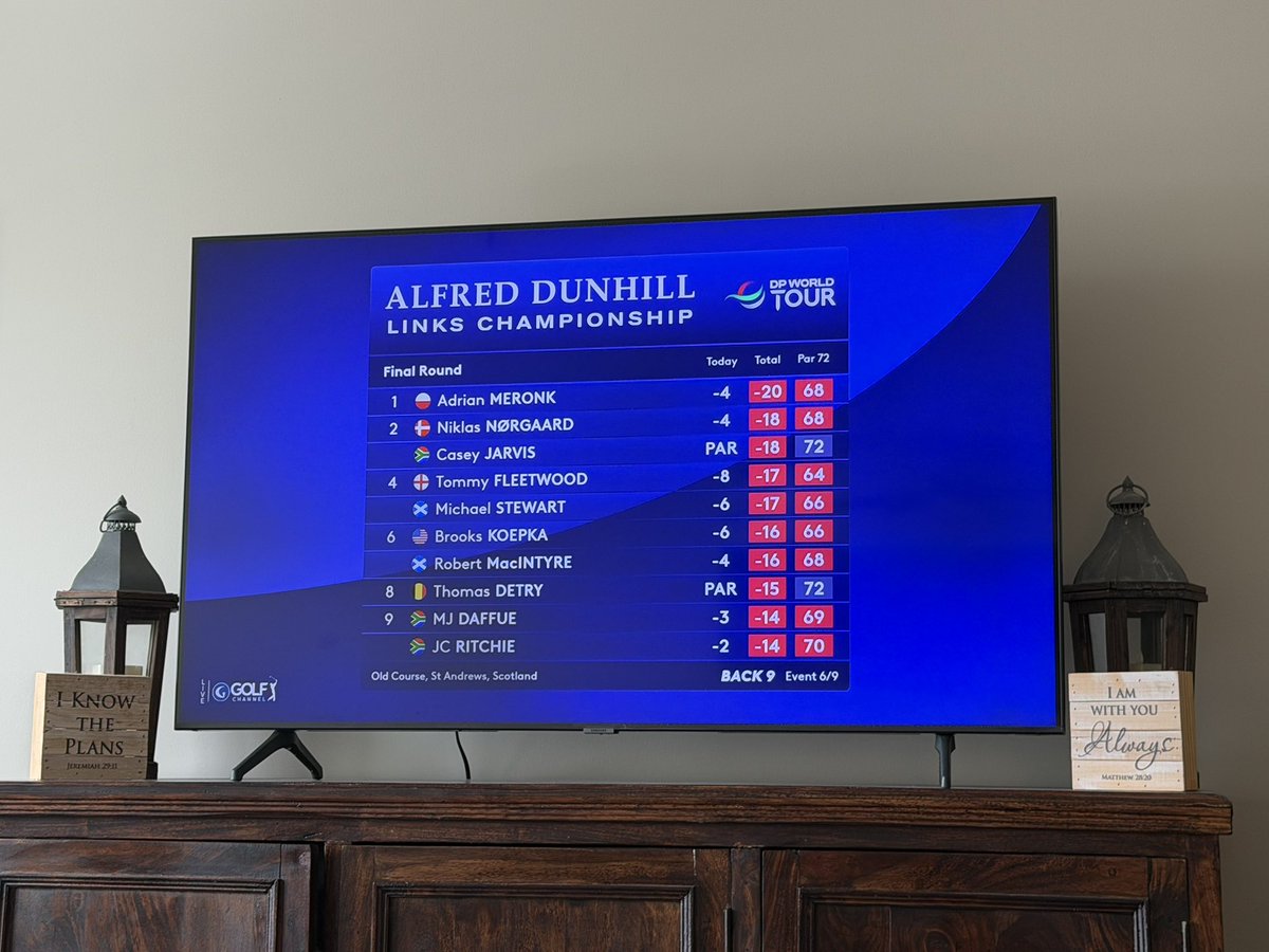 cfd1974's tweet photo. @dunhilllinks @TheHomeofGolf Golf gives us so many cool stories. With his playing status uncertain @AdrianMeronk comes back to the place where it all started for him 10 years ago and gets the W today. Well done Adrian and well done GOLF! ☺️ https://t.co/erboIPV5mT