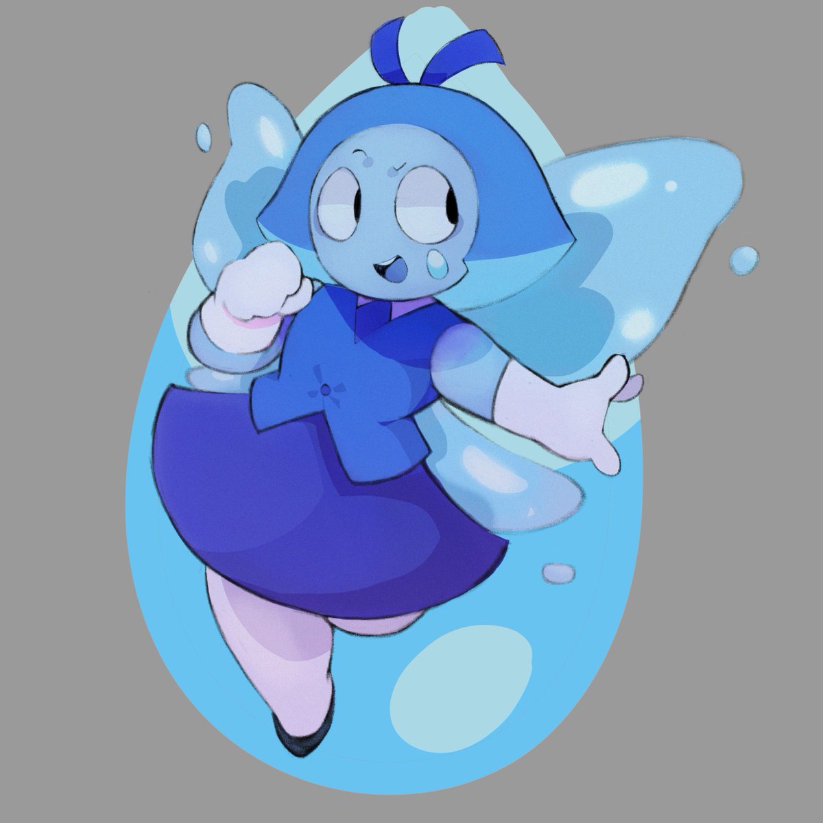 Jojolasanha's tweet photo. fixed some stuff (shes my favourite) #aquamarine #stevenuniverser #fanart #cartoon #digitalartㅤ https://t.co/zmJyypBgWg
