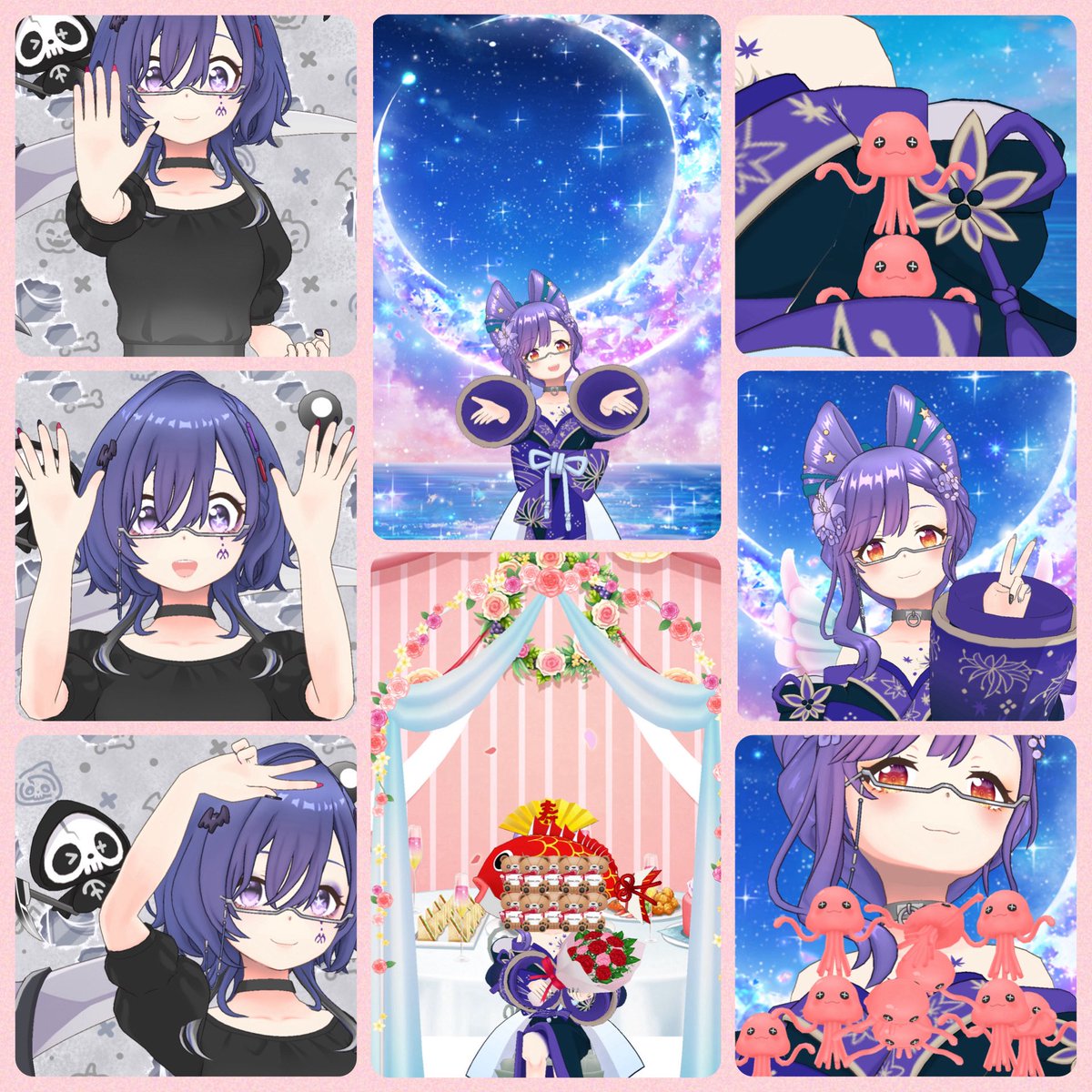 minase_hono_'s tweet photo. ▶壁紙C達成させてくれてありがとう🌙🦋

▶最近はエモートで遊ぶ事にハマってる✌🏻

▶ハロウィンのガチャ沼…
沢山のガチャてぃけガチャギフありがとう‼️
ウィッグとセトア出たよぉぉ！！！
本当にありがとう🫶🏻😭✨

10月もぎゃうマインドで楽しみます！！
一緒に楽しもうね！！いつもありがとう！！ https://t.co/0zivX6n3Dh