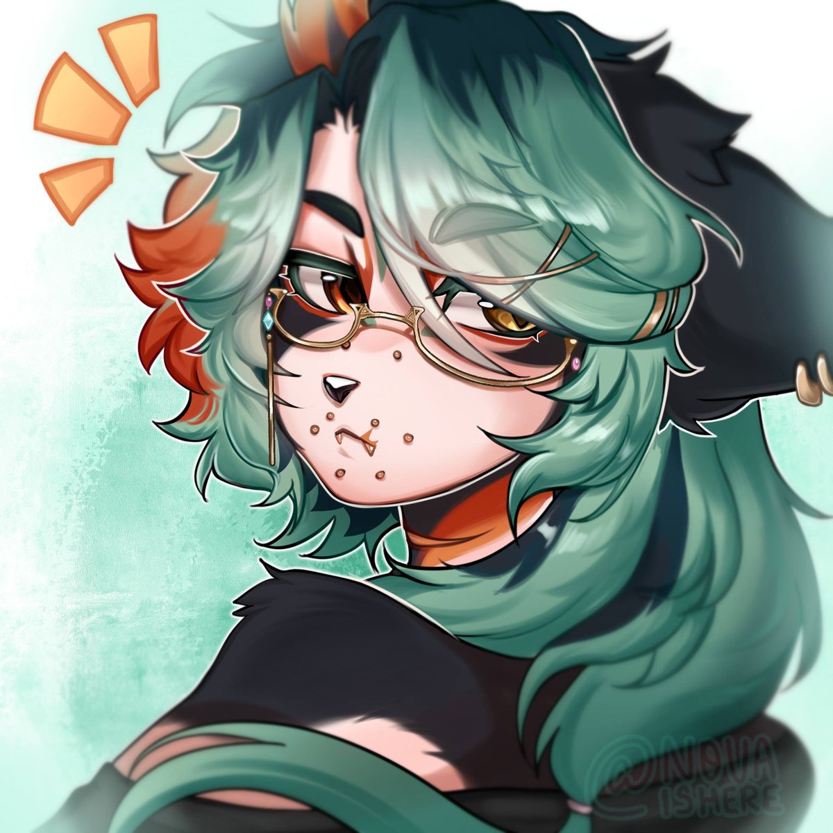 n0vaishere_'s tweet photo. Commissions from telegram 👉👈🩵💚 https://t.co/YfHdZAmb0I