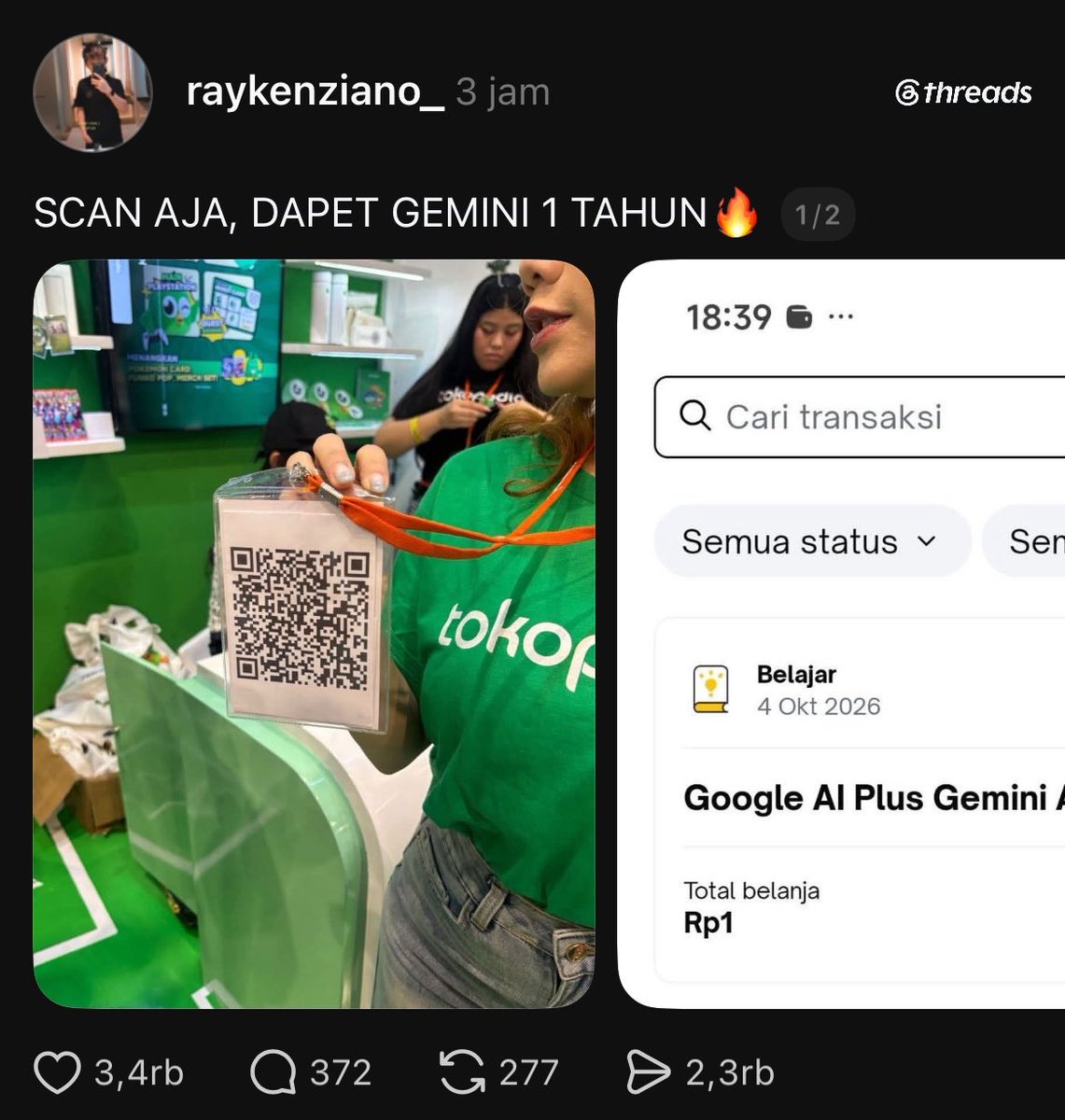 mortaliel's tweet photo. ini rill kahh, kalian dah coba blm? https://t.co/HxgmvsG9mL