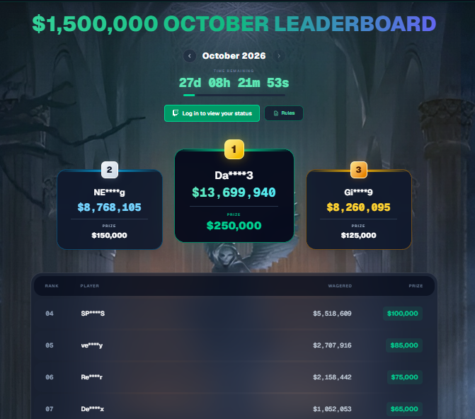 MitchJonez's tweet photo. BEST CODE IN GAMBA, beats and casino or streamer: https://t.co/30iA2m7d7R

VIPS IN DISCORD GET 3M monthly INSTANT PAYOUT https://t.co/Zv2c0cFtED

$1,500,000 MONTHLY WAGER LEADERBOARD 
https://t.co/j0fd24KtlZ https://t.co/ZjCBoEv89h