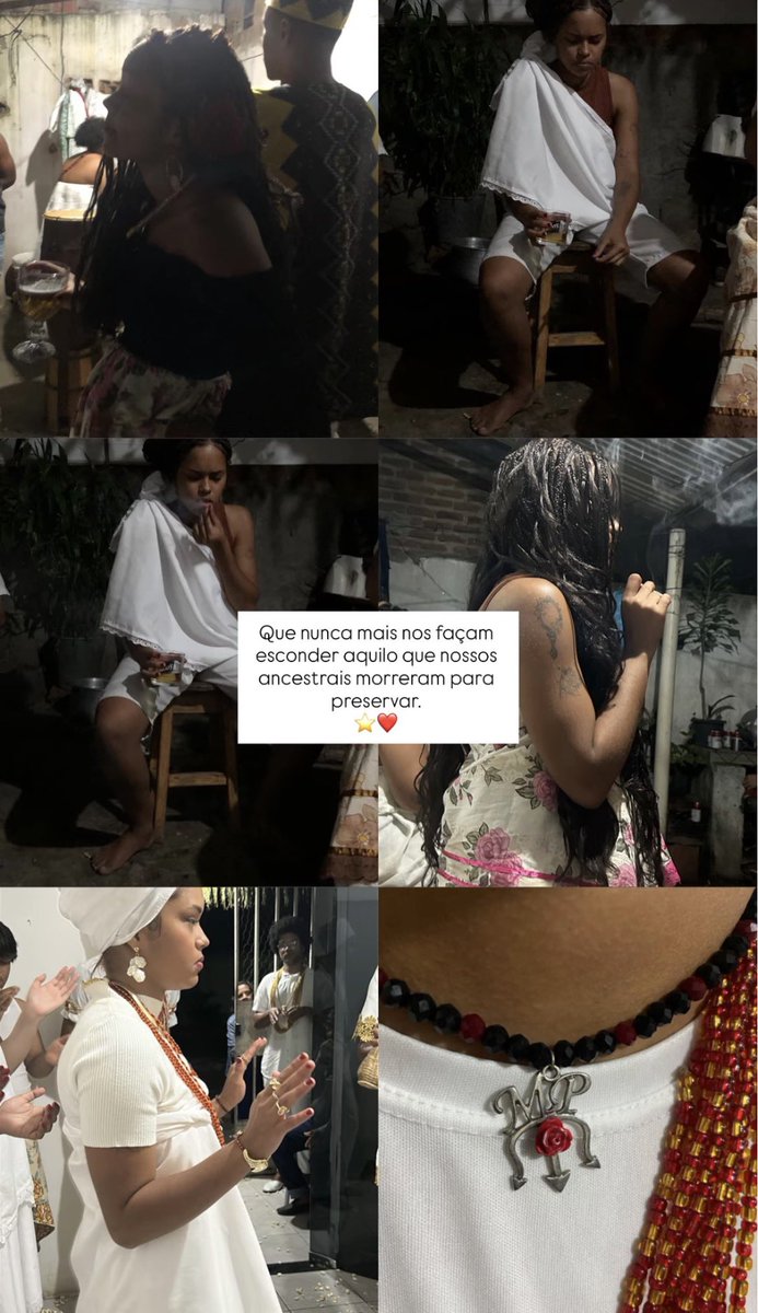 IngridDPadilha_'s tweet photo. Que nunca mais nos façam esconder aquilo que nossos ancestrais morreram para preservar. https://t.co/QZY6aZAJTD