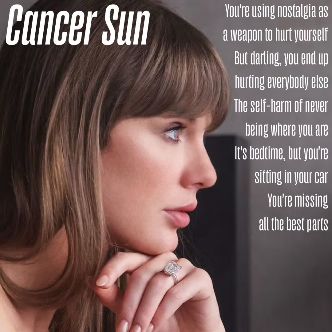 TiedWithASwiftE's tweet photo. Your Sun &amp; Moon sign as The Encore!! 

4 songs does not a birthchart make but it can certainly make HALF a birth char LMAO https://t.co/bVk98xeP4h