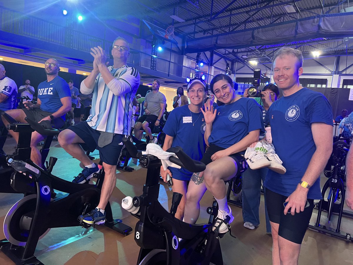 chibaAkiko's tweet photo. π΄ββοΈ Great time at Duke Rides! Grateful to everyone who rode, supported, and donated to advance cancer research and care through the Duke Cancer Institute. Together, weβre making a difference! ππ #DukeRides #CancerResearch #ThankYouDonors @DukeSurgOnc @DukeCancer https://t.co/U5OVTAfoVq