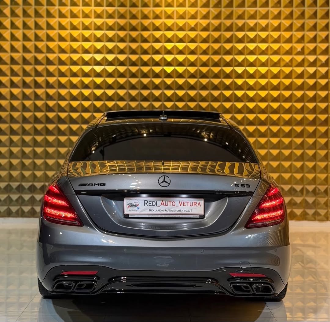 Venosier's tweet photo. Mercedes-Benz S63 https://t.co/UnAq5V7eRq