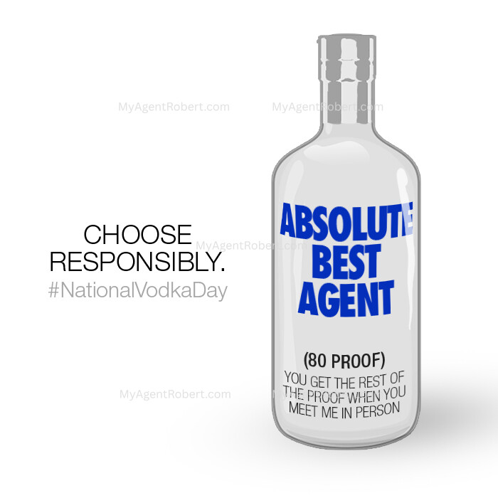 myagentrobert's tweet photo. When you’re choosing a home AND a real estate agent, always go for the “absolute best!” 🏡😉 Cheers to great choices! #NationalVodkaDay #Homebuying #RealEstatePro #ChooseWisely #HouseGoals https://t.co/lDDjbWiNV4