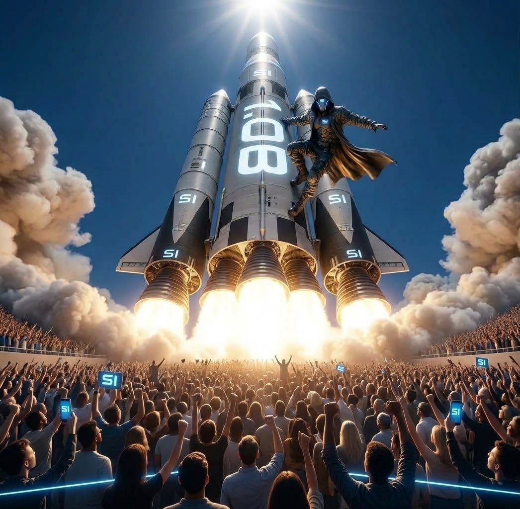 SI_CoinOfficial's tweet photo. This is only the beginning.
Let them keep doubting the strongest community. https://t.co/fT01yLCox3