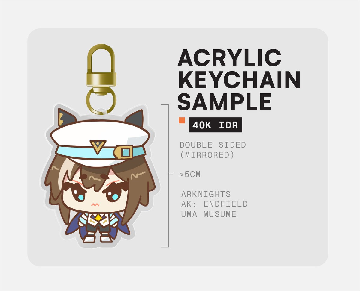 _NiKOV_'s tweet photo. Opening Batch II PO for Comifuro23! OTS Pick-up Only    

ICE BSD #CF23, Day-2 Only 
Form Deadline: 5-14 Oct 2026
Fandom: Arknights, AK:Endfield. Uma Musume, Zenless Zone Zero   

(1/3) Form down below! https://t.co/BKFQr3iubS