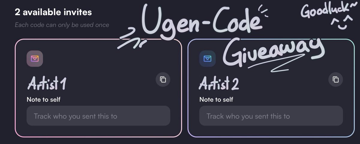 _mXiLoX_'s tweet photo. Since it was so fun the first time.. lets do it again!

VGEN CODE GIVEAWAY
Giving away 2 Artist Codes!

How to apply:
-Follow
-Like + RT
-Reply with your 3 recent artworks

I’ll review all entries and choose 2 artists

Ends: 20th Okt. 
#vgengiveaway #vgencode #vgen #artmoots https://t.co/d4AWDj6R8g