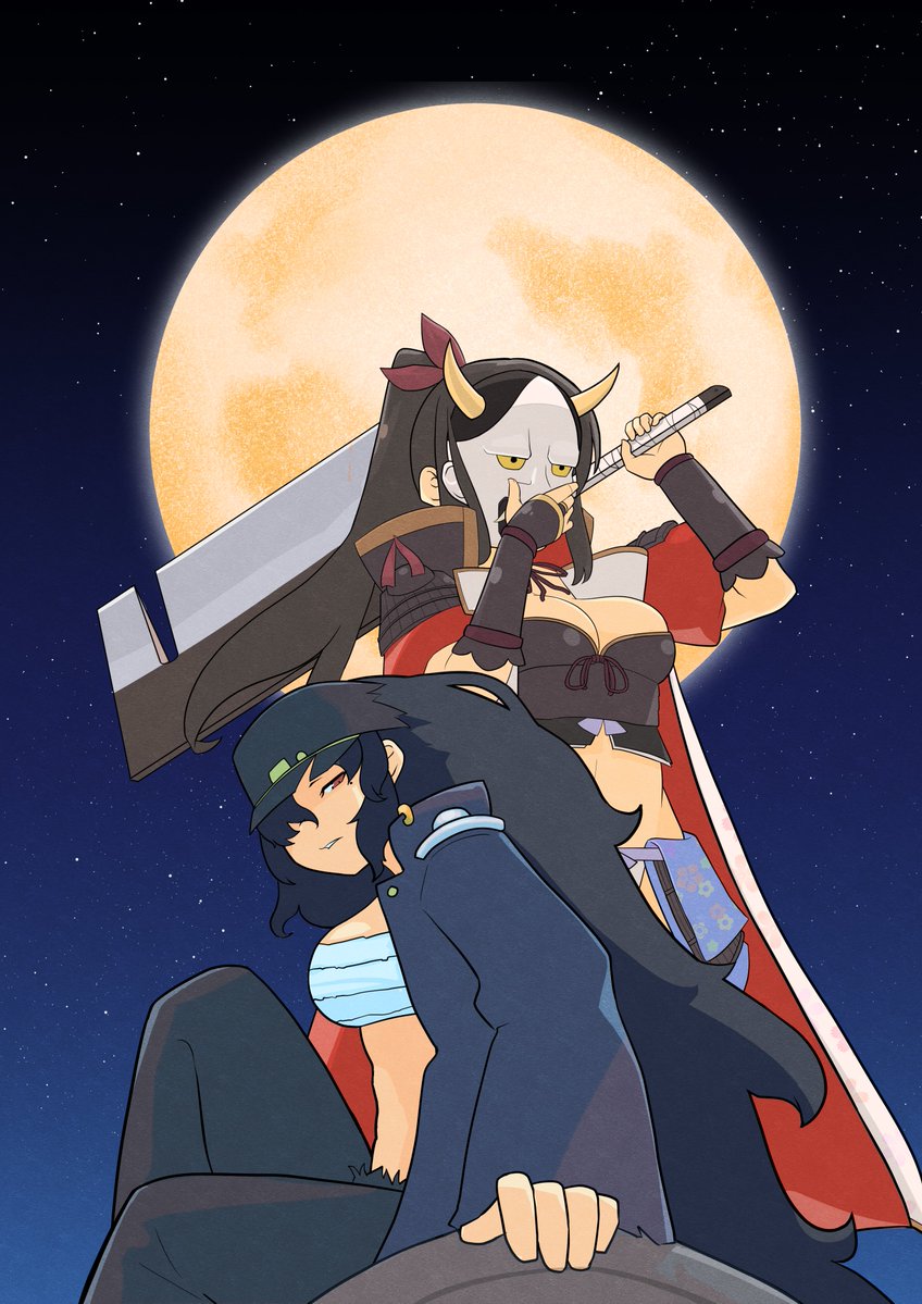 karehaman2's tweet photo. #閃乱カグラ　#大道寺　#叢
9月中に出したかったイラストです(´；ω；`)ｳｯ…
１０月もがんばって落書きとかハロウィンイラストを上げていきたいです。 https://t.co/m9WKLiLqOq