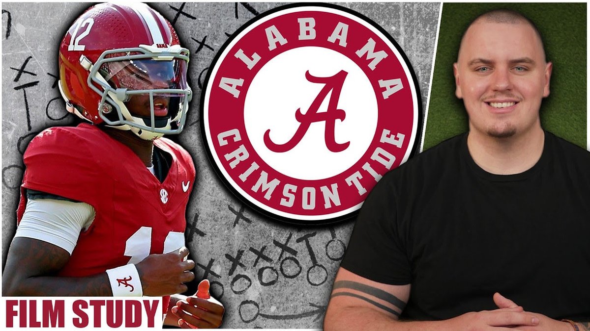 LandonTengwall's tweet photo. FILM STUDY: How Alabama's Offense Dismantled Mississippi State's Defense

Joyless Murderball is back in Tuscaloosa 

Watch: https://t.co/IIPLdGlfql https://t.co/SOXzyuFRpR