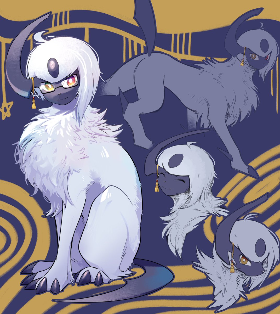 Miraihime_359's tweet photo. 想起来这张还没发过🙃

🎨：@O_hitu_G

#absol #アブソル https://t.co/O0cRNPZceg