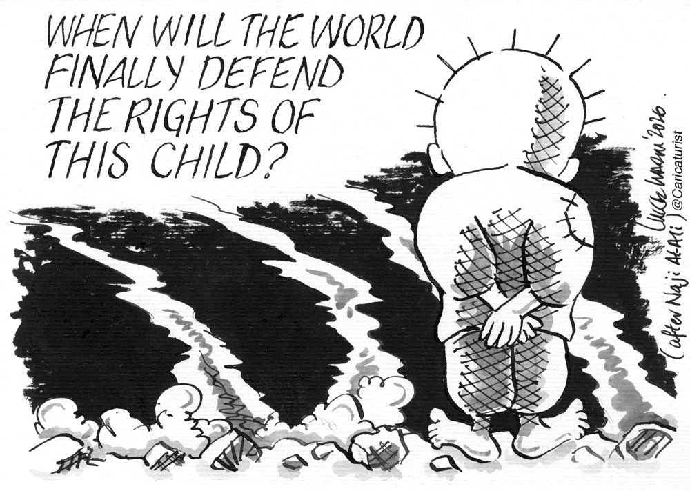 Caricaturist's tweet photo. @mehdirhasan https://t.co/t0iuXaJPGd