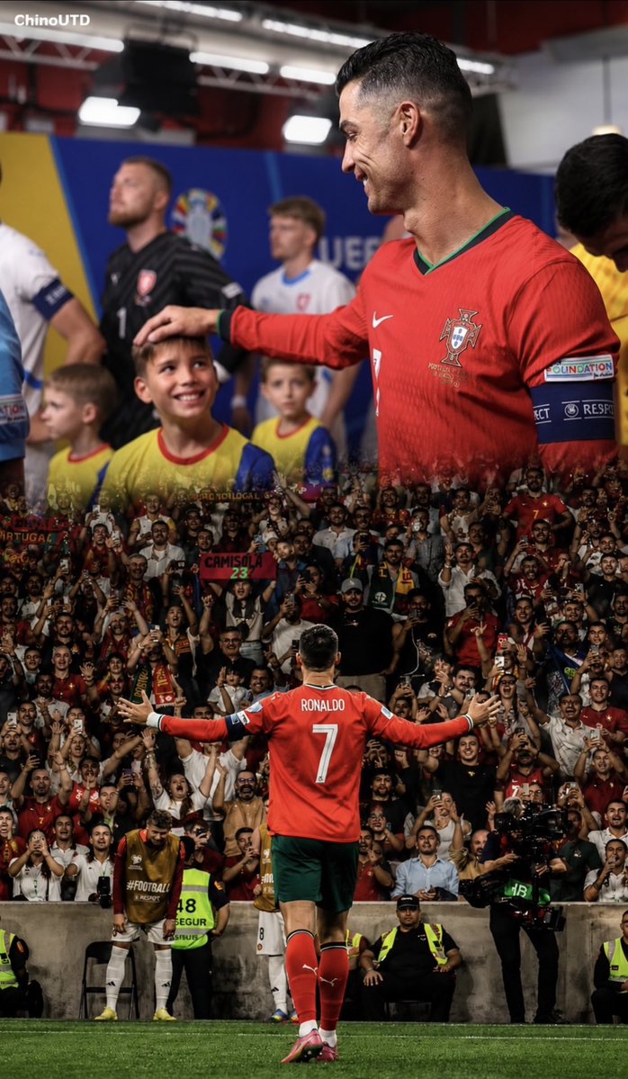 ChinoUTD's tweet photo. 🚨 Luis Figo on Portugal reportedly considering a farewell match for Cristiano Ronaldo:

“I think Portugal are beginning to understand something they should have understood before all this happened.

When you call Cristiano Ronaldo, you don’t call one player.

You call millions of people.

I know this because I’ve travelled around the world.

You go somewhere where people cannot name three Portuguese cities, but they own a Portugal number seven shirt.

Why?

Cristiano.

There are children in countries with absolutely no connection to Portugal who grew up celebrating Portugal goals because one Portuguese boy became their hero.

There are professional footballers playing today who were those children.

So when Portugal play, they watch.

When Portugal win, they celebrate.

When Portugal lose, they suffer.

Portugal inherited one of the biggest fanbases in football without signing anybody.

Cristiano brought it with him.

And this is why I never understood how the situation was allowed to become so ugly.

You can bench Cristiano Ronaldo.

You can tell him his role is changing.

You can prepare a national team for life without him. Of course you can. Football continues.

But with somebody this important, you manage the ending.

You don’t improvise it.

Cristiano has his own family, his own people, his own management, millions of supporters watching every decision. Portugal has its federation, coach, players and supporters.

When something goes wrong between those two worlds, you don’t throw it into public and then act surprised when everybody chooses a side.

Now I read they may bring him back for one final match.

Good.

But if true, don’t bring him back because you suddenly remembered he deserves applause.

Bring him back because you finally understand what the goodbye means.

I remember once somebody asked me what Portugal would lose when Cristiano retired.

I said, ‘Goals.’

I was wrong.

The goals are actually the easiest thing to replace. Eventually somebody else scores.

What you cannot easily replace is the little boy in Africa who has never visited Lisbon but asks his father when Portugal play.

The kid in Asia wearing number seven.

The young footballer in Brazil, America, the Middle East, everywhere, who supports his own country first but somehow also wants Portugal to win.

Those people came with Cristiano.

Portugal should make sure they don’t leave with him.

Because Cristiano retiring from Portugal should never mean Cristiano’s supporters retire from Portugal.

That’s the opportunity here.

Give him the farewell. Let the next generation stand beside him. Let him embrace them. Let people see him leave smiling and, afterwards, see him in the stands supporting Portugal like any Portuguese man.

Then something beautiful happens.

The next time Portugal play, Cristiano isn’t on the pitch.

But millions of people who arrived because of him are still watching.

That’s how you handle the end of an era.

The greatest legacy Cristiano can leave Portugal isn’t that everybody remembers him.

It’s that millions who came for Cristiano decide to stay for Portugal.”