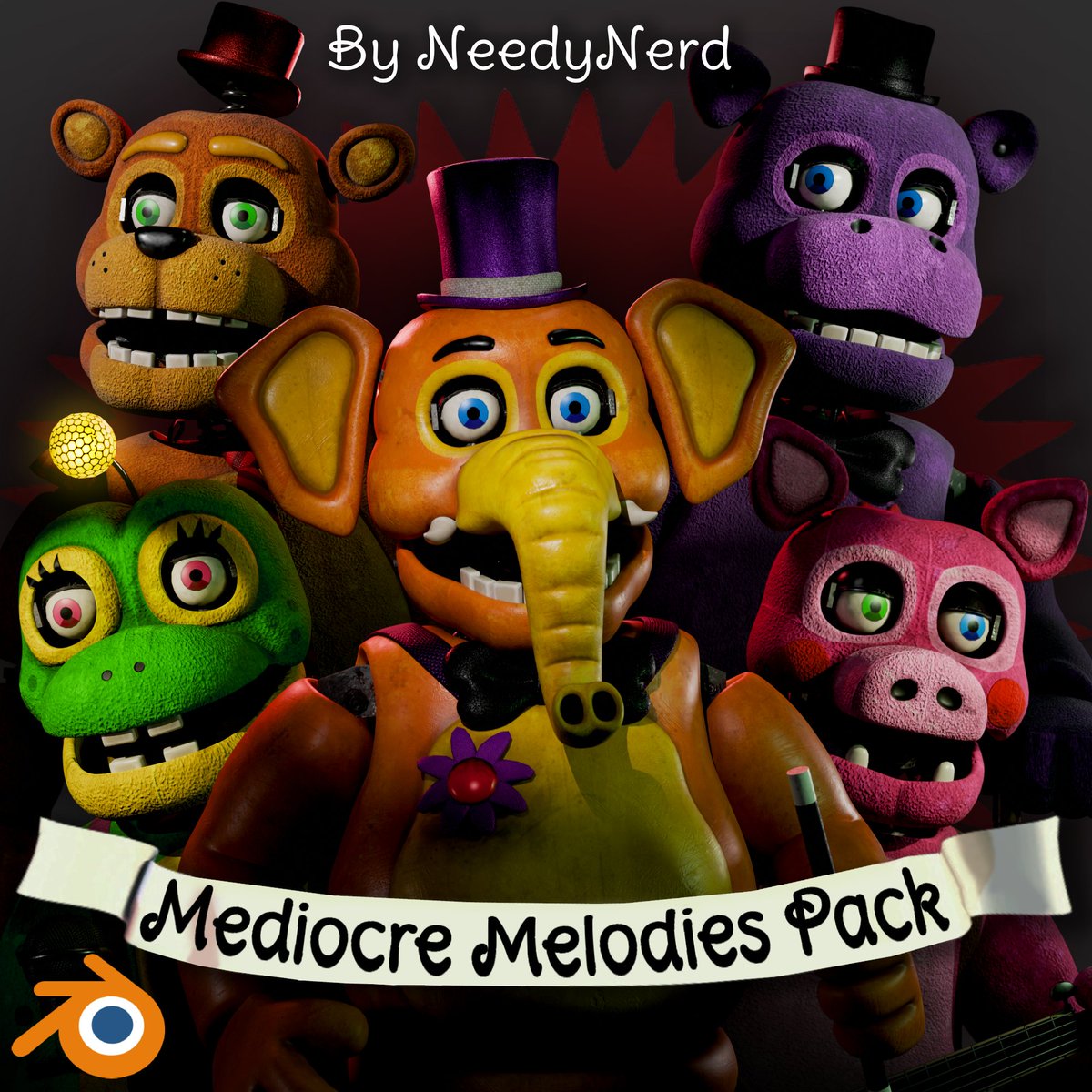 RealNeedyNerd's tweet photo. I am selling my Stylized Mediocre Melodies Pack on my Ko-Fi Shop!
Pack Link: https://t.co/FiiCU6mdEa
#fnaf #FFPS #MediocreMelodies #fivenightsatfreddys #kofi https://t.co/IZzeZ1KWVK
