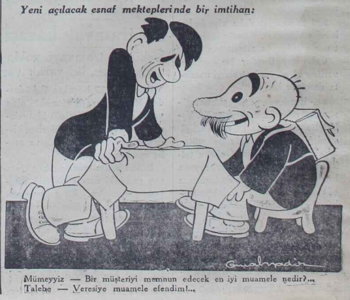 ismailsen_1's tweet photo. Esnaf okulları açılacakmış...

Akşam 
3 Ekim 1934 https://t.co/9Xkdy1hxoc
