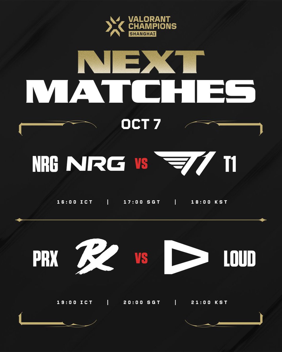 vctpacific's tweet photo. Keep your Wednesday free. The #VALORANTChampions Playoffs starts then 🫡 https://t.co/uYmUoDHbBE