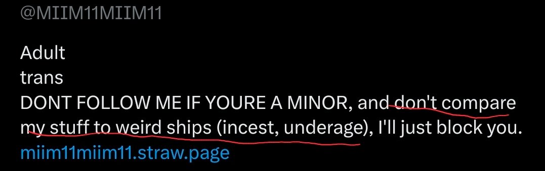MIIM11MIIM11's tweet photo. @SufferingDoves come on now, i dont care what you do in your own time but read my bio before you say stuff like that while quote tweeting my art https://t.co/cDE0UkFb0Z