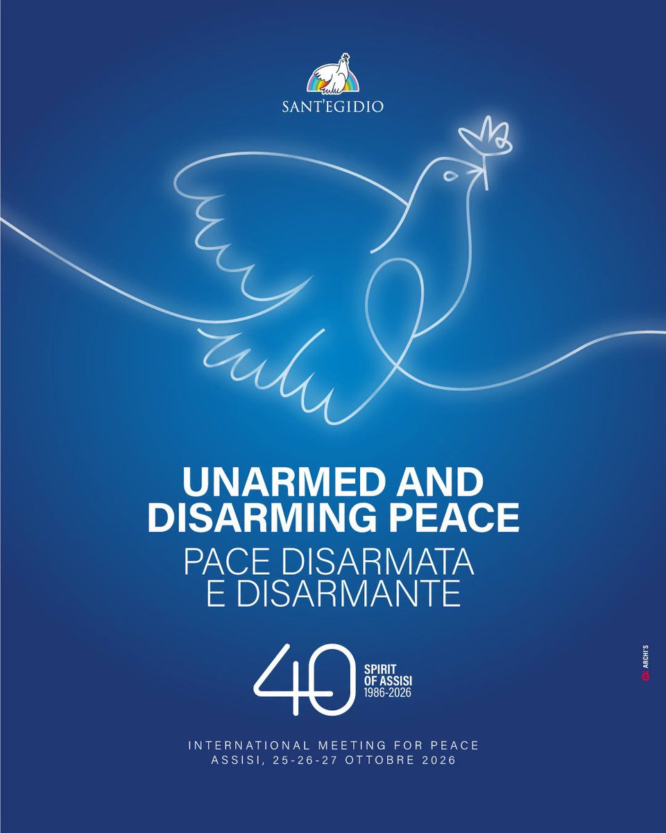 santegidionews's tweet photo. Martedì #6ottobre la Conferenza Stampa di presentazione dell'Incontro Internazionale "Pace disarmata e disarmante". 
A Roma, Sala Marconi di Radio Vaticana, alle ore 11. Interviene @Marco_europa  Impagliazzo, presidente della Comunità di Sant'Egidio. https://t.co/tbt5CP1Eya https://t.co/V37RqUIRRB