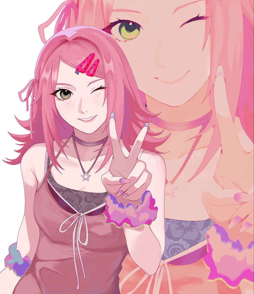 Hina_o80's tweet photo. 春野サクラ https://t.co/WtJUB2MGhl