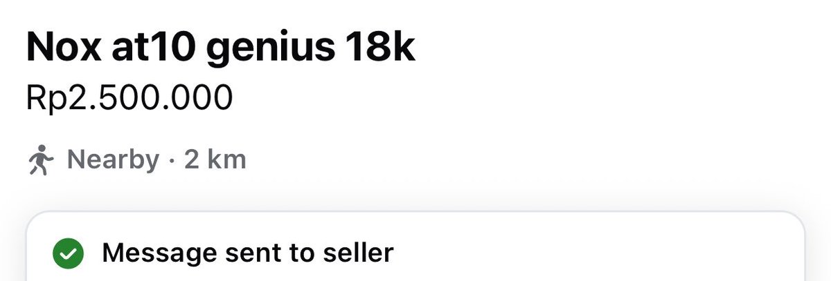 destroylontong's tweet photo. S3 negosiator facebook marketplace https://t.co/s4R3UKxGd6