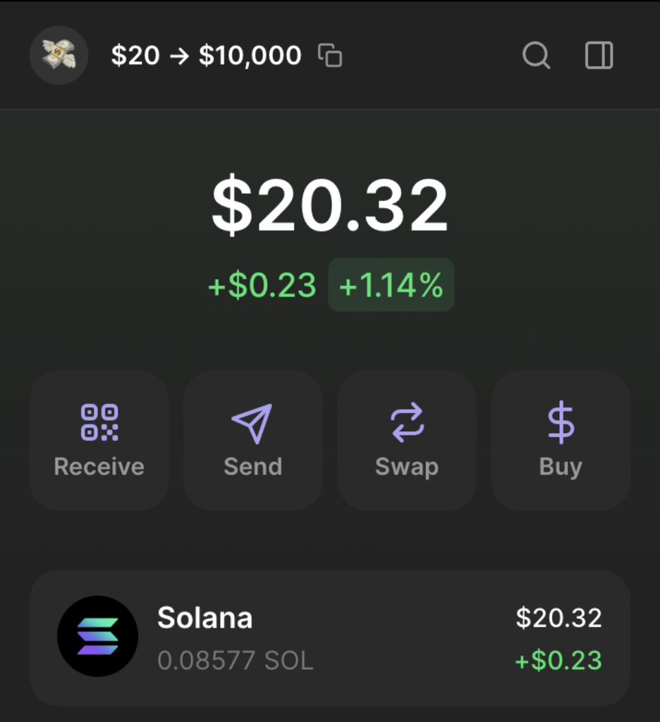 kallybgy's tweet photo. $20 → $10,000 challenge starts now! https://t.co/HyVXmJiX3h