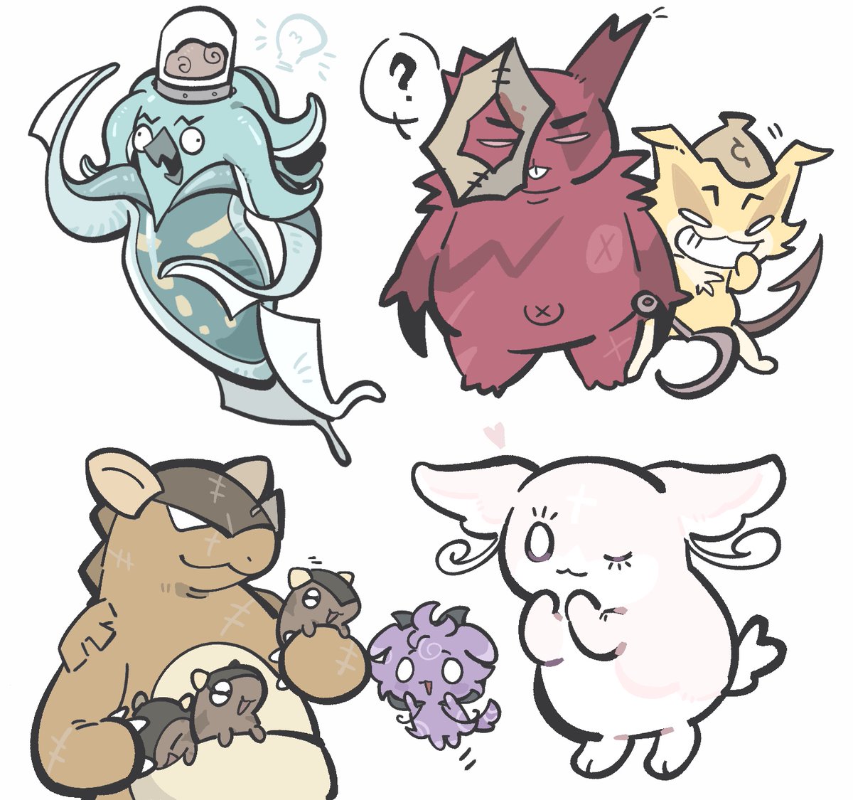 sugaraxolotl2's tweet photo. #mewgenics
#pokemon https://t.co/x5cfHxoupm