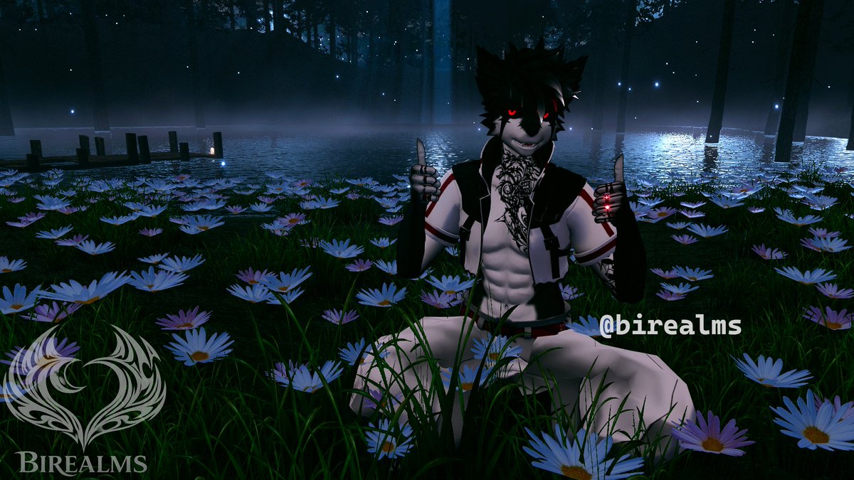 birealms's tweet photo. Peaceful nights and pretty sights 🌼
#VRChat #Birealms #VRChatPhotography #Kaos #VRChatWorld #VRChatCommunity #Nyra #couple https://t.co/OHjM88KwH4
