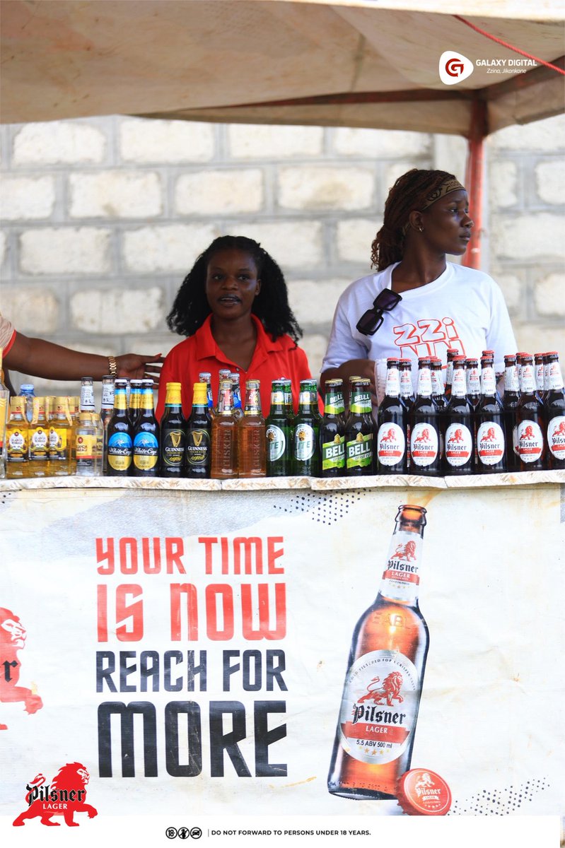 GalaxyFMUg's tweet photo. If you are at Luzira Play Grounds for the #GalaxyFMVsLuzira football match, pass by the Pilsner Lager stall and get yourself discounted beer 

#ZzinaLifeStyle | #ReachForMore | #StandTallStrideOn https://t.co/5RA99rjLCL