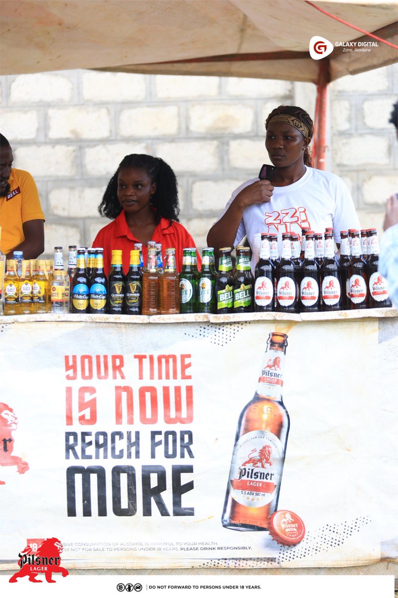 GalaxyFMUg's tweet photo. If you are at Luzira Play Grounds for the #GalaxyFMVsLuzira football match, pass by the Pilsner Lager stall and get yourself discounted beer 

#ZzinaLifeStyle | #ReachForMore | #StandTallStrideOn https://t.co/5RA99rjLCL