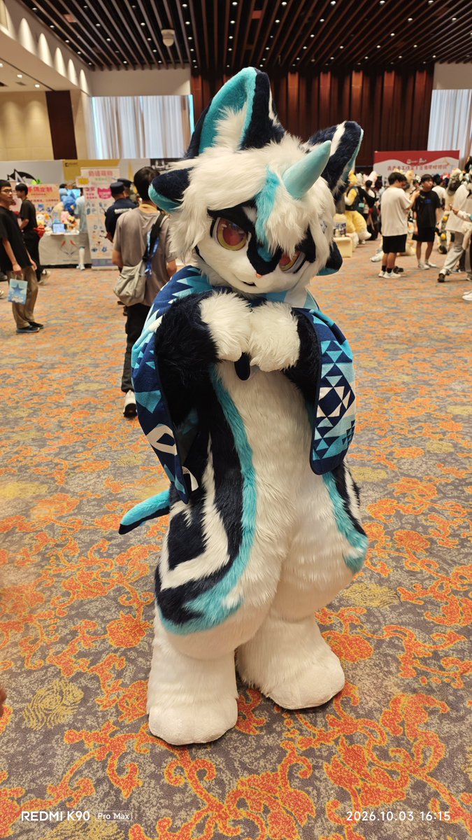 windbiom's tweet photo. 这几天hifurry玩的非常开心哦~
#fursuiter https://t.co/37lgMCK2OY