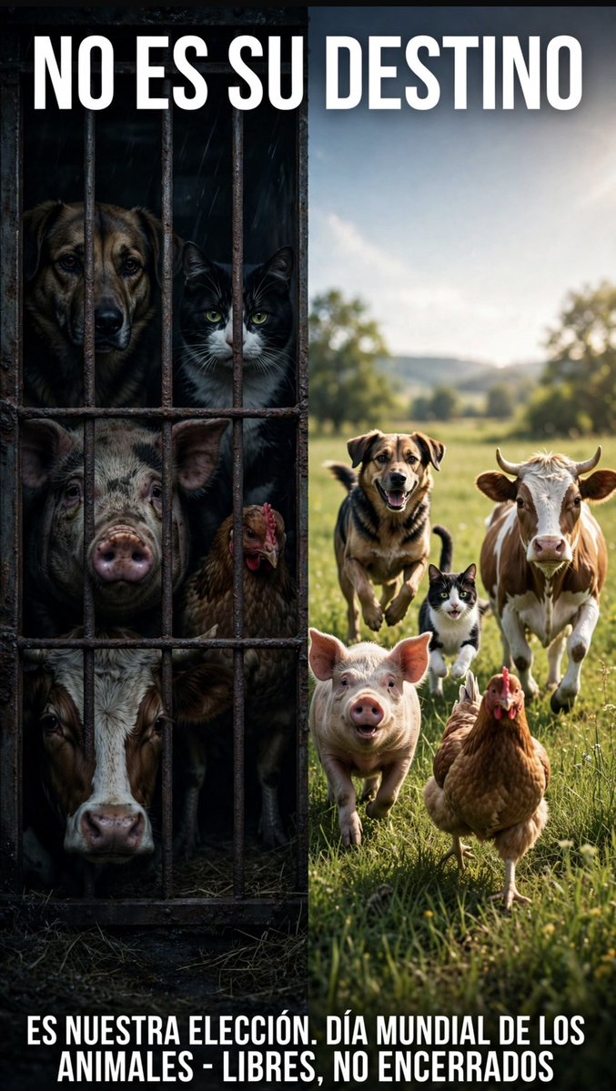 luzelenachavez8's tweet photo. Mientras sus ojos tengan esa mirada seguiré diciendo que el ser humano es el ente más miserable de este mundo. 

Día Mundial de Los Animales  ¿y?  Debemos quitarles la cruz que les hemos puesto a todas las especies y solo lo lograremos cuando aceptemos que no somos superiores a ellos, nos ganan en todo: bondad, solidaridad, lealtad, 

Ya vi que aprueban una ley de Bienestar Animal dejando fuera a los toros y gallos.
