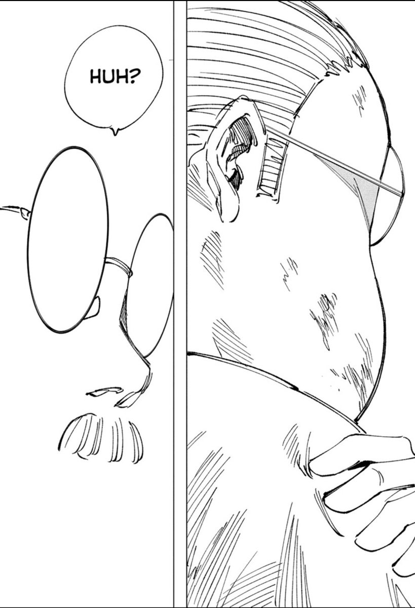 TheShovelBaron's tweet photo. #BWSJ5 Ok you know what good job team, 7.7/10 week.
#SakamotoDays
OH MY FUCKING GOD NOTHING EVER HAPPENS AUUUHAHHHGGHHHHH
This chapter genuinely has no substance.
at all.
And We're nearing the end.
it was funny in the first 2 pages until you realise the joke is the whole chapter https://t.co/yyZgQlO2kx