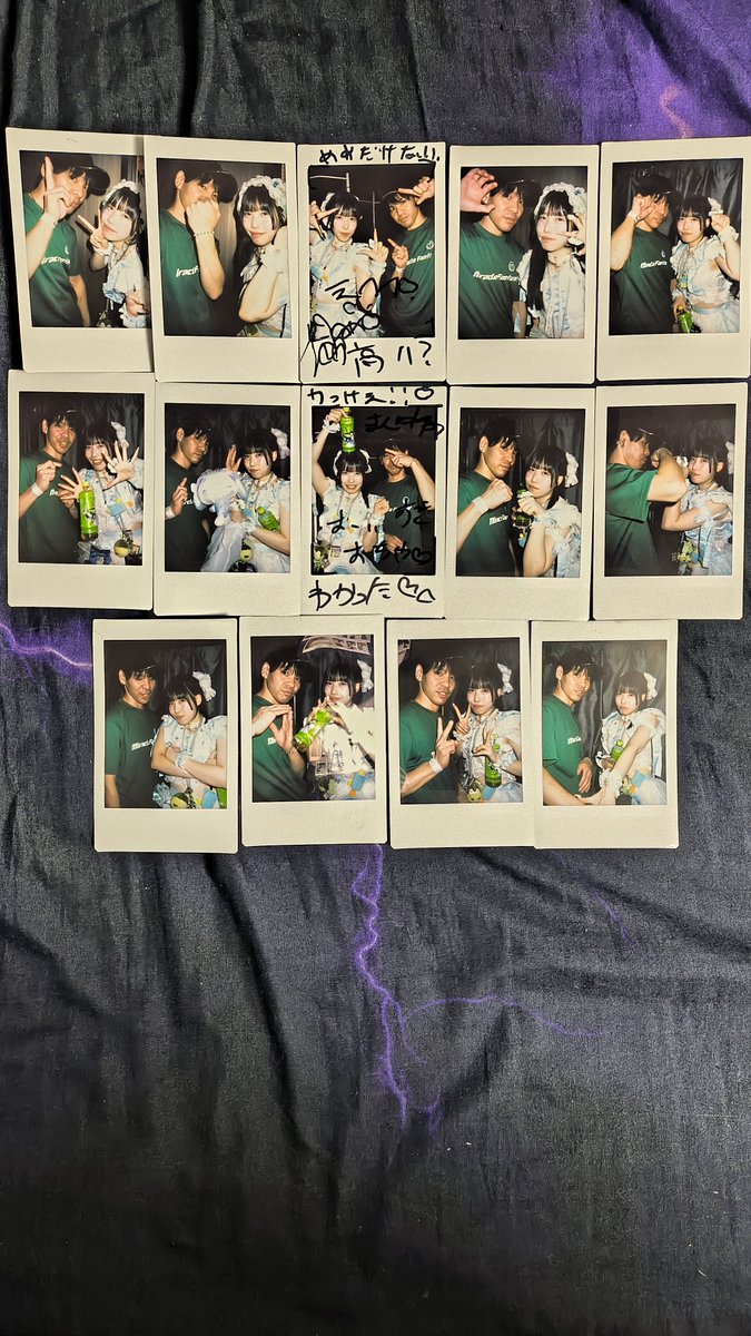 yu042502's tweet photo. 10/3(土)大須TOYS＆RAD HALLのLiT FES、4(日)Zephyr Hall AQARIUM＆RAD HALLのRAD THE LIVEでミラファンのめめ💚とチェキ😄💚
今週もおつめめいつも幸せありがとう😌💚
＃LiTFESLIVE
＃大須TOYSRADHALL
＃AQARIUMLIVE
＃ZephyrHall
＃RADTHELIVE
＃RADHALL
＃ミラファン💚💙🤍💛❤️💜🩷🩵
＃徳川めい💚 https://t.co/Eio4OErBKg