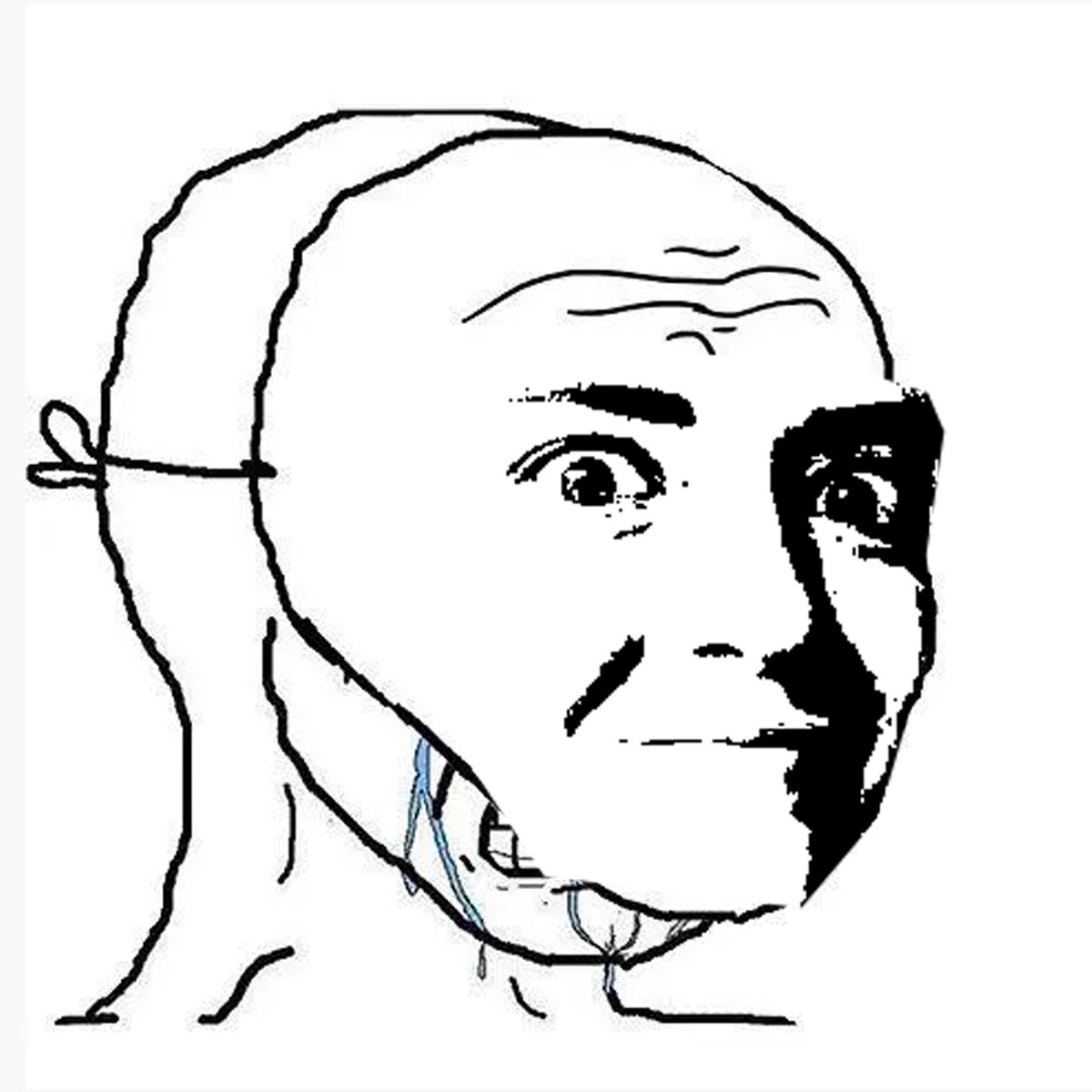 Zertcher's tweet photo. @GarbageHuman24 new soyjack just dropped https://t.co/kXZPaMhkzx
