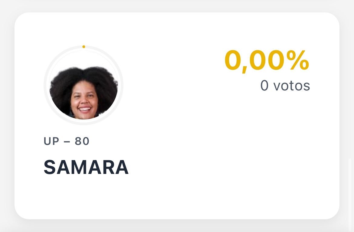 RaffyJr123's tweet photo. @littlebarbzty Sou crítico do TSE mas elogio quando tem que elogiar: já contabilizaram todos os votos da Samara Martins! 👏🏻👏🏻👏🏻 https://t.co/myuEJUQvlT
