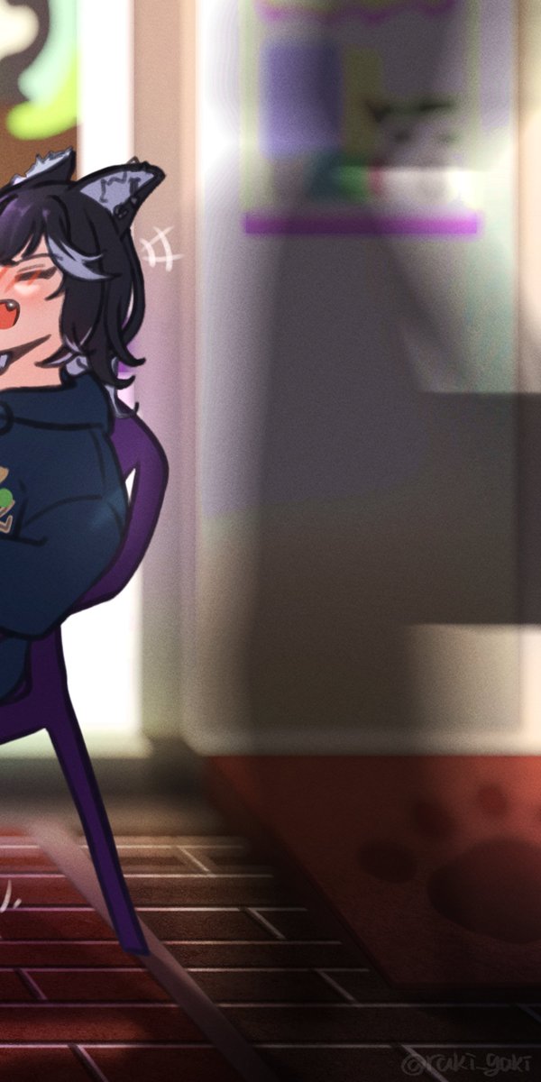 raki_gaki's tweet photo. 実は私もやったことないです、コンビニ飲み

#kmnzart https://t.co/qDs62tMEMp