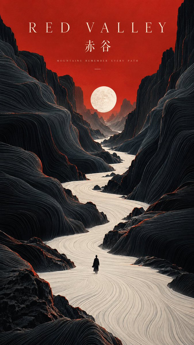 MrLarus's tweet photo. 🤯 Images 2.5 turns contour lines into Chinese landscapes!

Continuous flowing lines, tiny figures, and huge negative space make the landscapes feel massive.

1. WHITE GORGE  
2. TIDELINES  
3. RED VALLEY  
4. CLOUD PATH  

✨Great for posters, book covers, and editorial visuals!

Prompts in replies 👇
