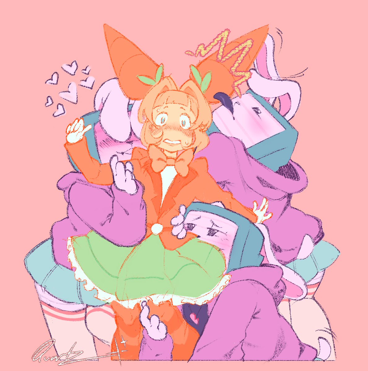 Qu4rtzitezzzsss's tweet photo. A carrot in a world full of bunnies huh..
 —#Regretavator https://t.co/RhopPN9CDD