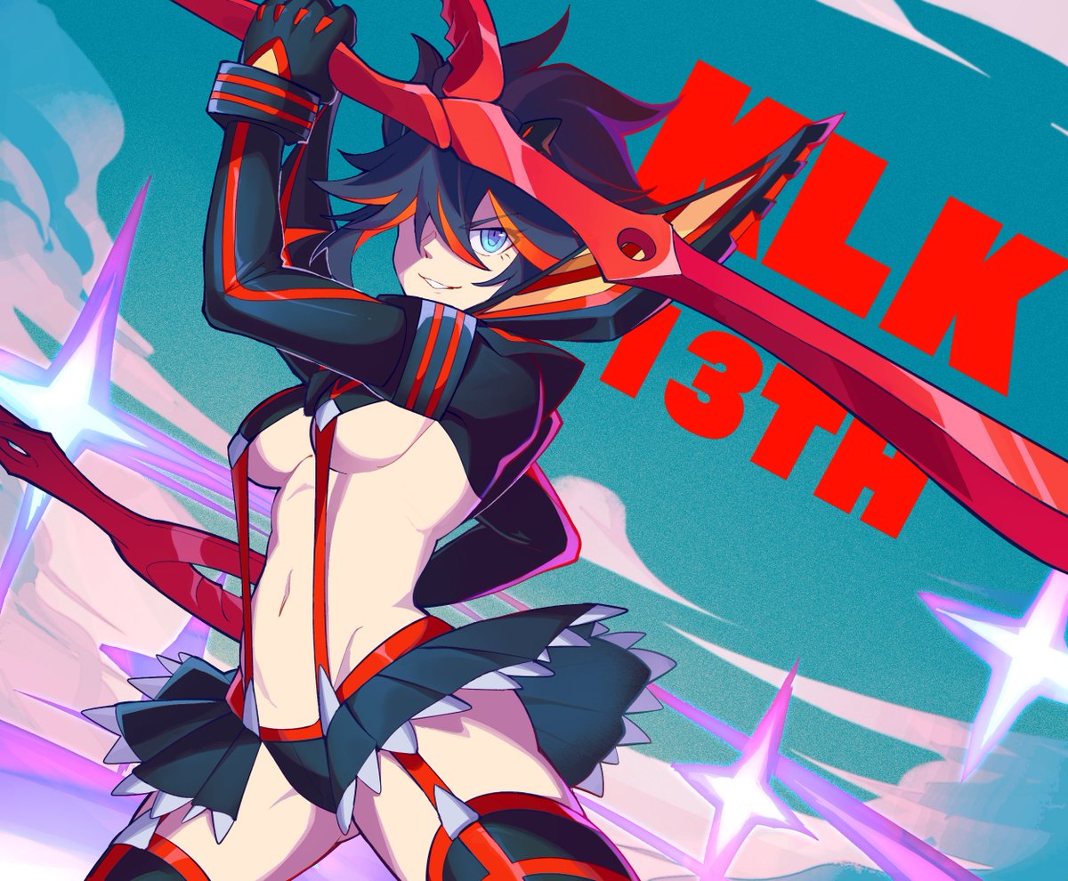 LightBasilST's tweet photo. #キルラキル #KillLaKill  
Celebrate the 13th anniversary https://t.co/v25q4ibIfe