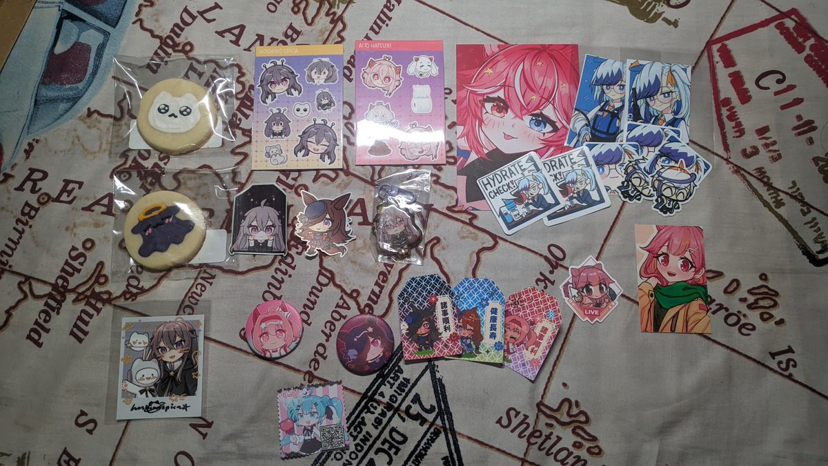 ks4ma25's tweet photo. Cosplay Mania 2026 Merch Haul

yes, di ako nag over budget BWHAHAHA

#CosplayMania2026 https://t.co/Pk1eOYVnyt