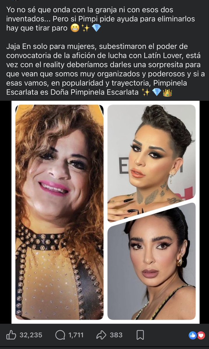 NinacidPa's tweet photo. Se empieza a activar el Team AAA.

#GranjaVIP
#LaGranjaVPMX
#LaGranjaDeKevyn
#TeamPimpi https://t.co/uUI5Tc4ah0