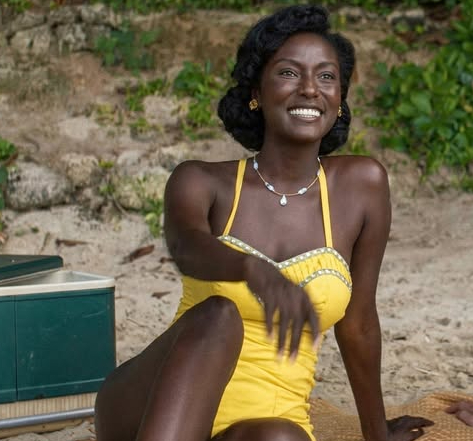 MsGo's tweet photo. It was recent but the answer is Jade Eshete, in Black Cake. https://t.co/KZaR9TWOB5