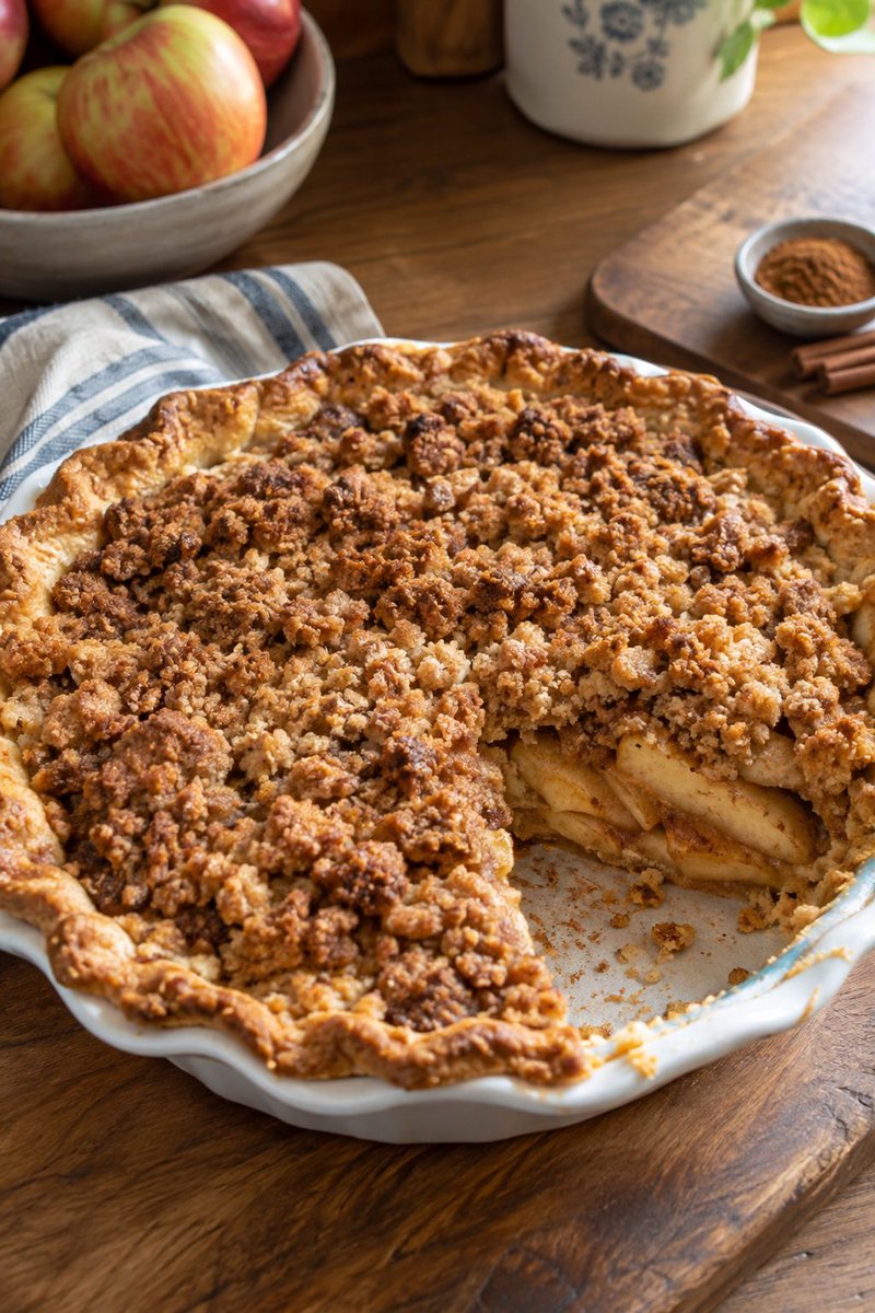 SweetzRecipes's tweet photo. Best Dutch Apple Pie Recipe (Easy Streusel Topping)

✅ Full recipe here 👇👇
https://t.co/8uAxKTdA5W

#DutchApplePie
#ApplePieRecipe
#HomemadePie
#BakingSeason
#FallDessert https://t.co/gCe0oEvRYR