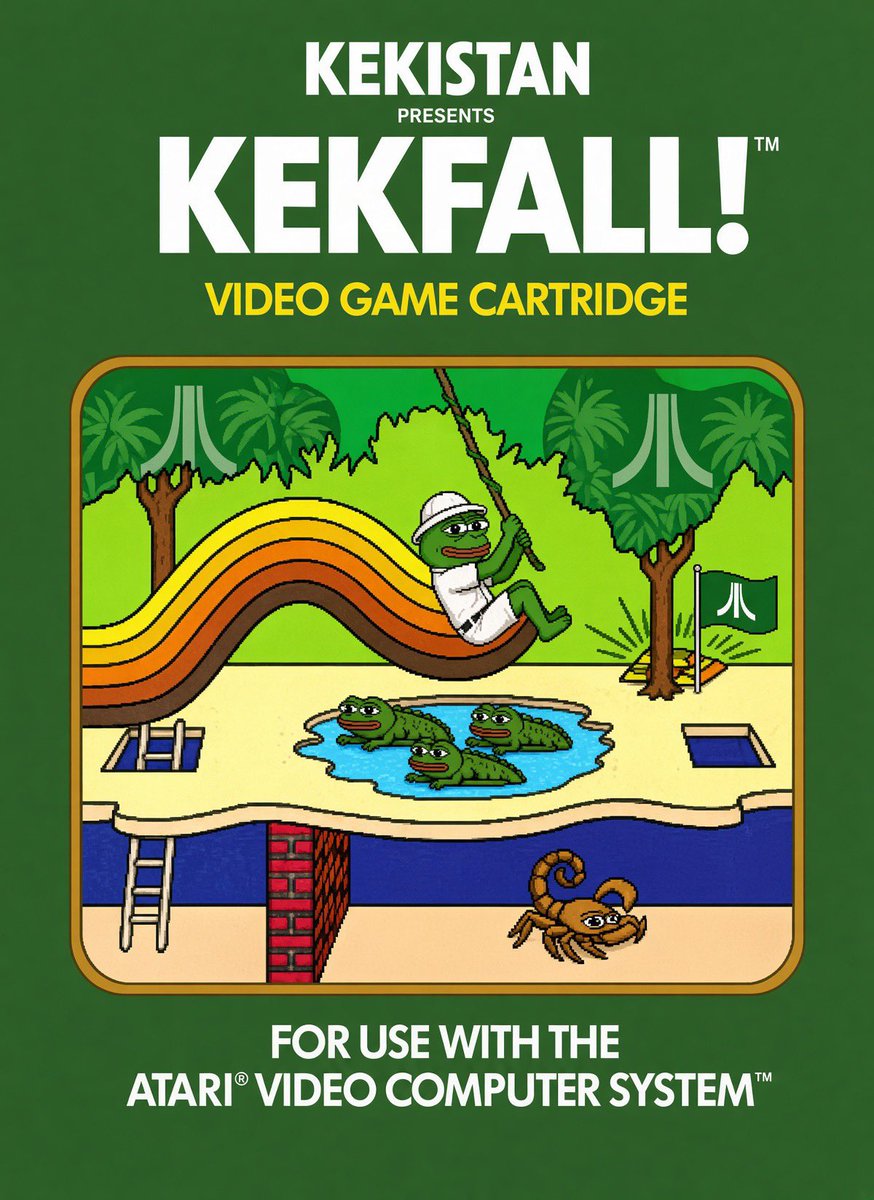 MCmastersCrypto's tweet photo. No gators 🐊 on kekistan @Frenonymous420 

@Kekistan_RH $KEK 

#ATARI #KEK #KEKISON 

0x86e5d8818eff06f0dea9e5eca87f056bc44c7777 https://t.co/TwyxINNyeQ