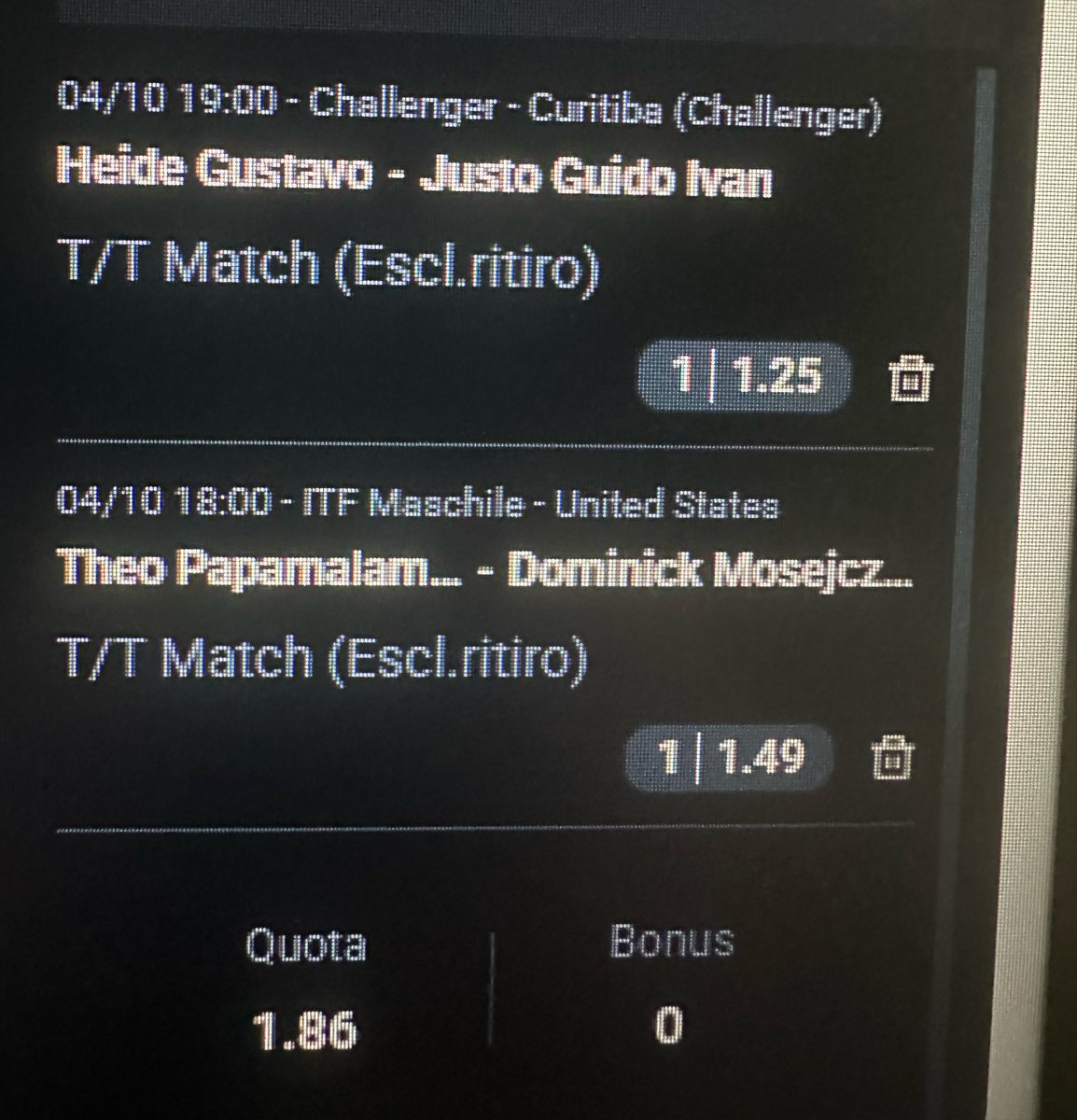 DarkTennis22's tweet photo. Theo Papamalamis + Heide mi sembra una buona doppia, entrambi i giocatori con molto più potenziale rispetto ai loro avversari. https://t.co/FdfHSftDnm