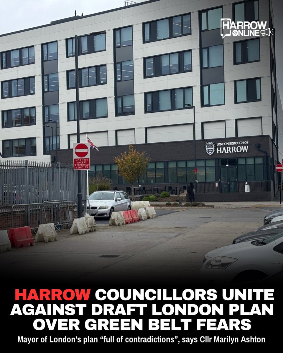 harrowonline's tweet photo. Harrow councillors have unanimously backed a motion opposing the Mayor of London’s draft London Plan, amid concerns about what it could mean for the borough’s Green Belt and future housing development. Link in bio. #Harrow #News #HarrowOnline https://t.co/99dUWuPv2F